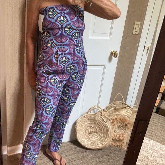 Zara strapless jumpsuit - Picture 4 of 9